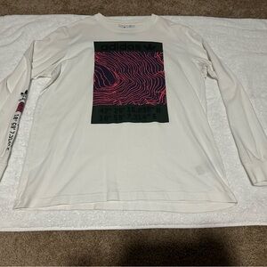 White Adidas Long Sleeve